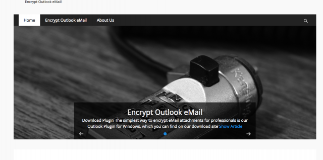 Encrypt mails with outlook